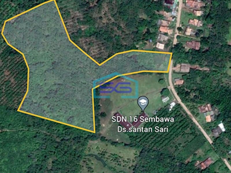 Dijual Tanah di Kab Banyuasin Sumatera Selatan Luas Tanah 21000m2
