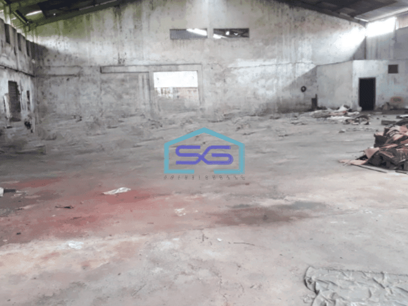 Dijual Gudang Luas Bangunan  1200 m2 Ada Kantor Lokasi Taman Sidoarjo