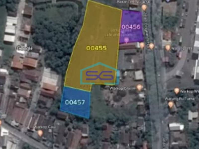 Dijual Tanah di Buduran Sidoarjo Jawa Timur Luas Tanah 6724m2