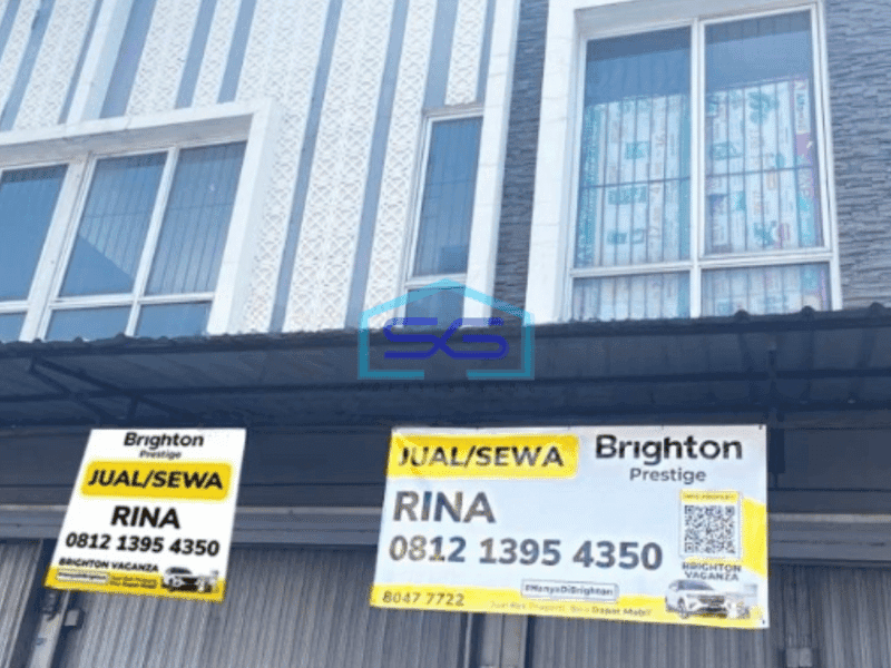 Dijual Ruko Kotawisata Boulevard 3 Unit Luas Tanah 60 m²