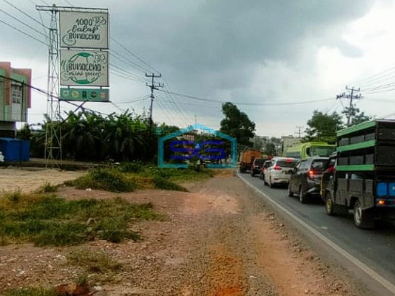 Dijual Ruang Usaha Pinggir Jalan Ex Resto di KM 18 Palembang Betung LT 4185m2