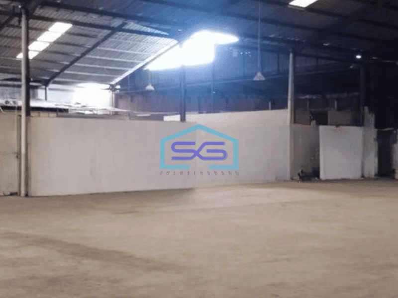 Disewakan Gudang di Cipondoh Tangerang Luas Bangunan  1600 m²