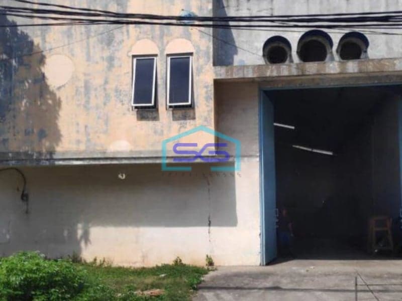 Dijual Gudang Ada Office Siap Pakai 2 Lantai di Bandara Mas Tangerang LT 560m2