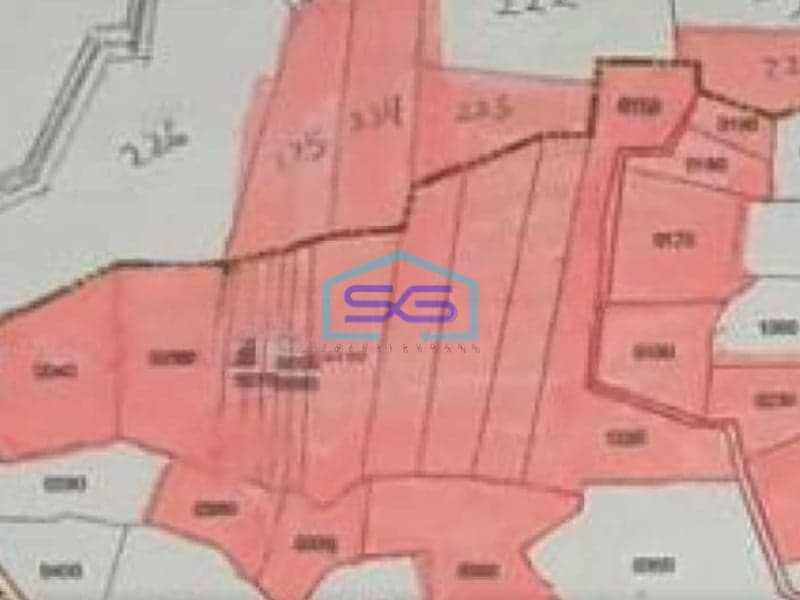 Dijual Tanah Untuk Perumahan Gresik Deket Toll Kota Surabaya Zona Kuning Luas Tanah 126000 m²