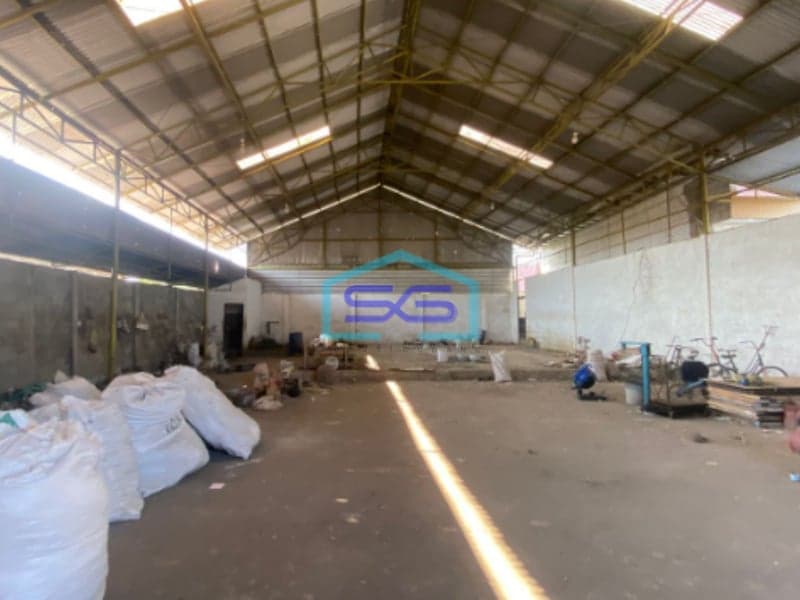 Dijual Gudang + Kantor 2 Lantai Lokasi Strategis di Banyuasin Sumatera Selatan LT 1926m2