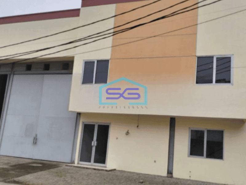Dijual Gudang Akses Container 40 Feet Luas Bangunan 350 m² di Jatake Tangerang