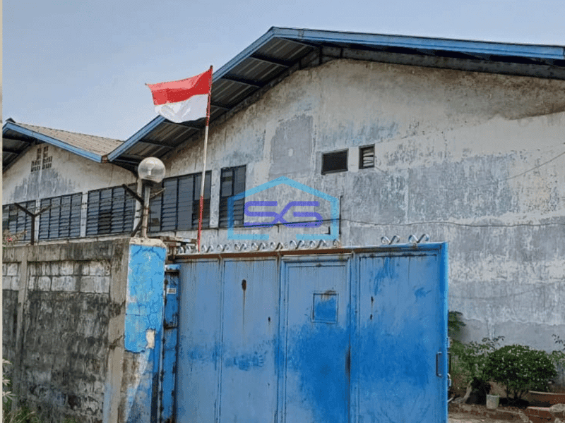 Dijual Gudang ex Pabrik Di Batu Ceper Tangerang Luas Tanah 8885m2