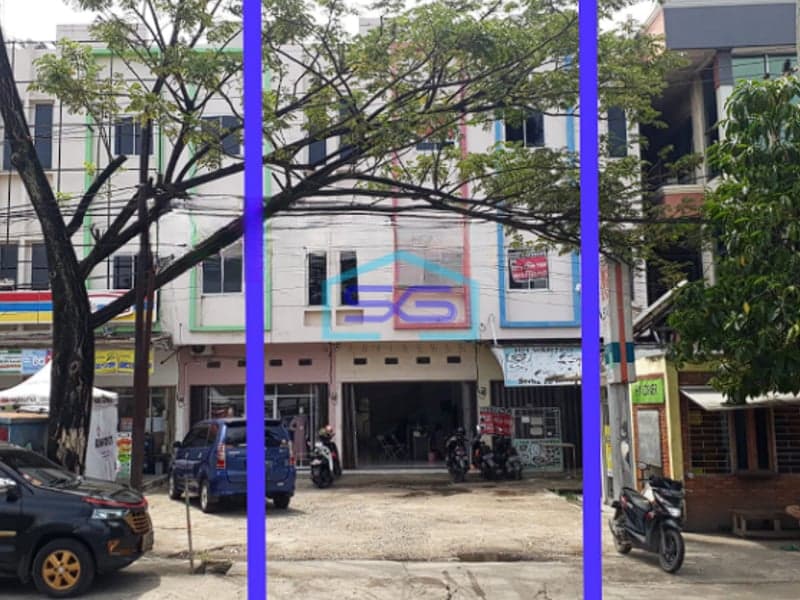 Disewakan 1 unit Ruko disamping RM Pagi Sore Seberang Ulu Palembang LB 204m2