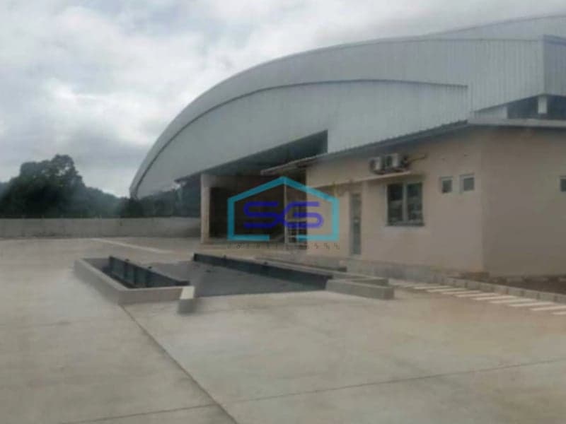 Dijual Pabrik Akses Kontainer Dekat Exit Tol Ciujung Serang LB 8000m2