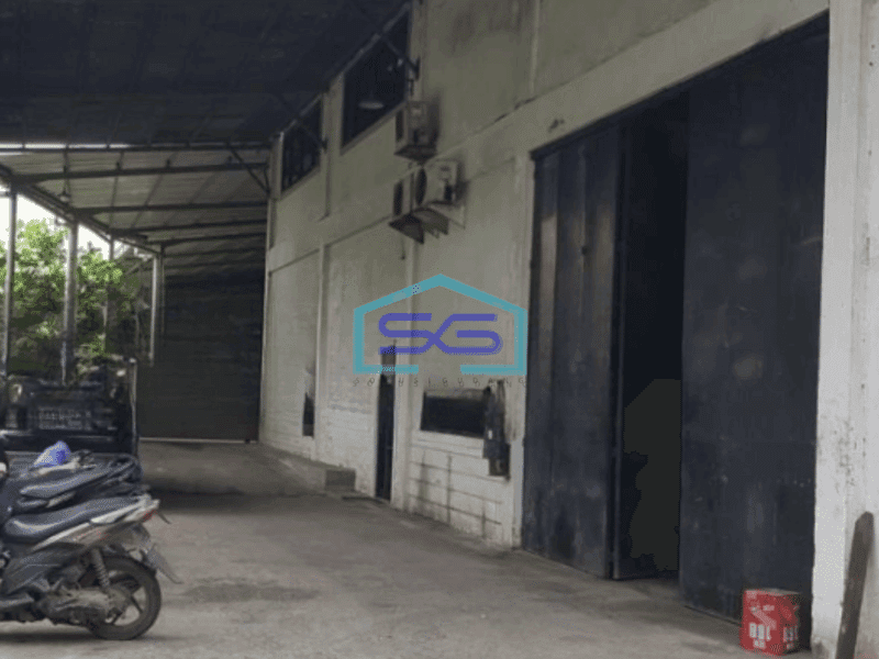 Dijual Gudang Ada Kantor Luas Bangunan  1000 m² Lokasi Bebas Banjir di Daan Mogot Jakarta Barat