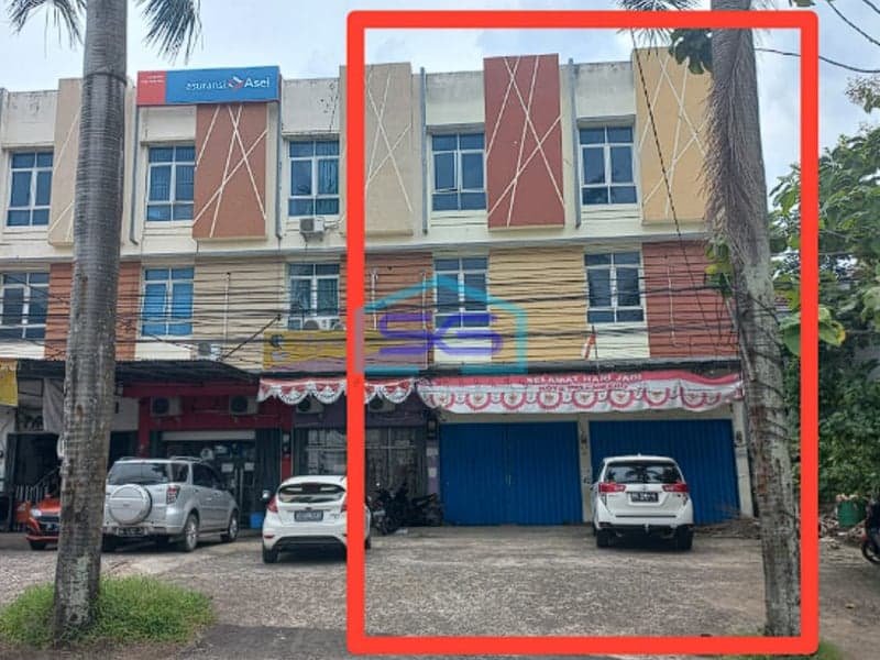 Dijual 2 Unit Ruko Gandeng Plong Jalan Angkatan 66 Palembang LB 360m2