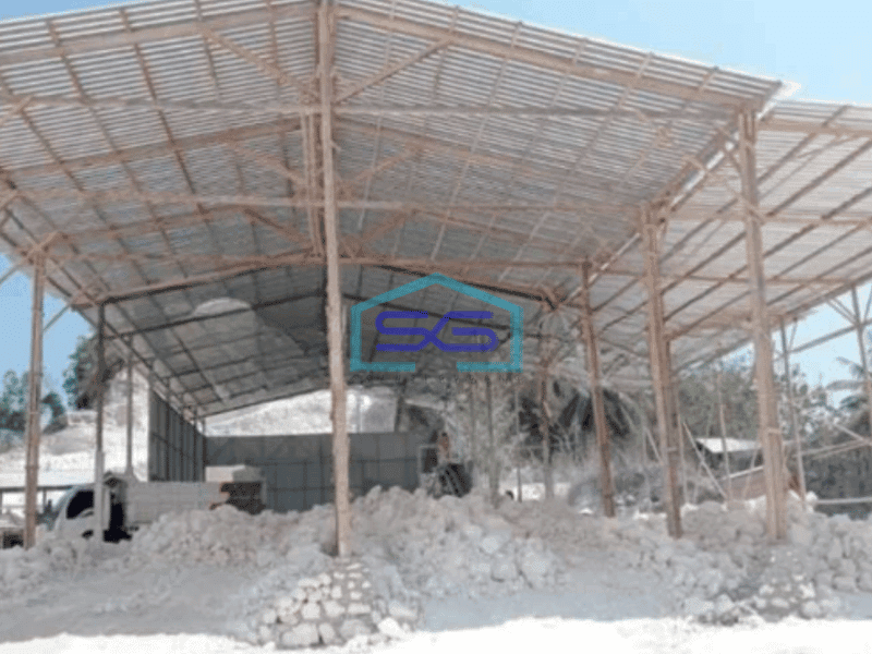 Dijual gudang strategis lokasi Gunung Kidul Yogyakarta luas 25000m