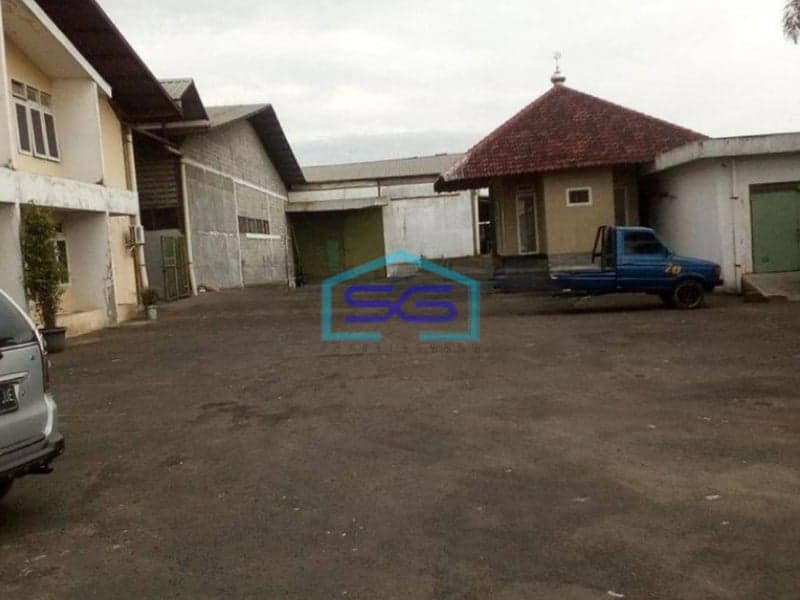 Dijual Gudang Bisa Jadi Pabrik di Dekat Tol Cileunyi Bandung Timur LT 12000m2