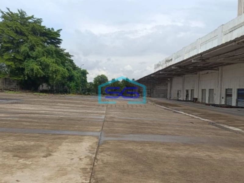 Dijual Gudang Cikarang Bekasi Termurah 2 Lantai Akses Kontener 40ft LT 25000m2