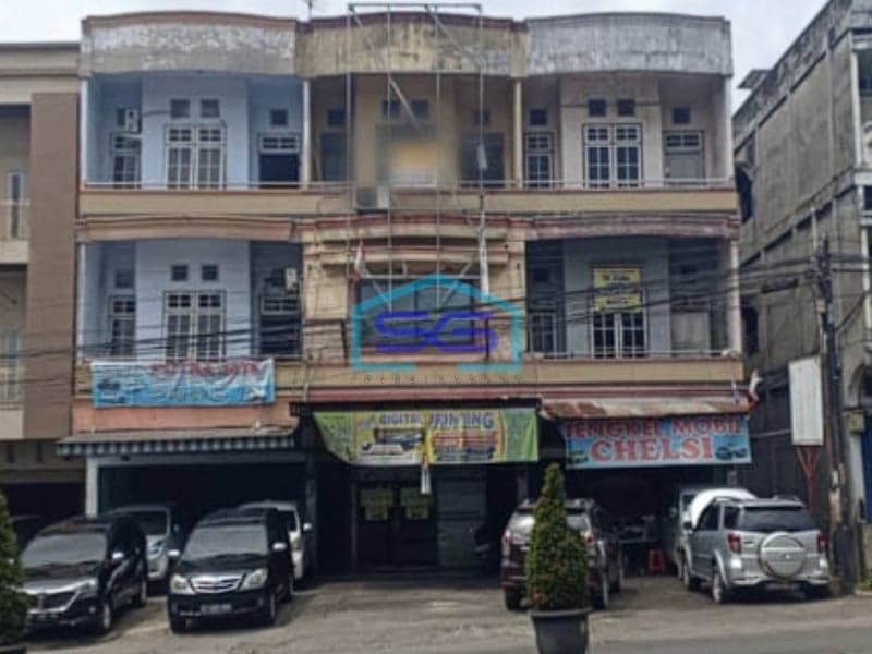 Dijual Ruko Jalan Hos Cokroaminoto Kota Jambi Luas Bangunan 243m2