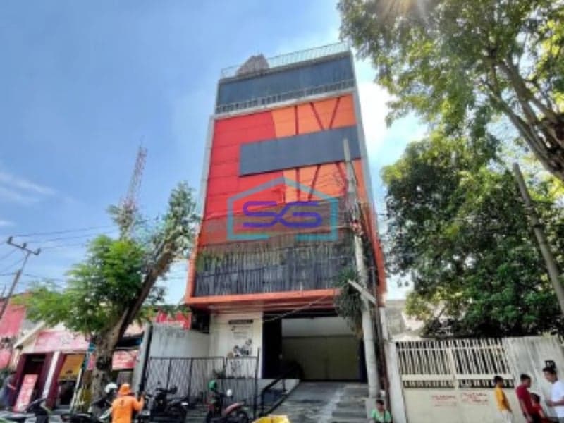 DiJual Ruang Usaha Multifungsi Surabaya Tengah Raya Diponegoro Luas Bangunan  1500 m²