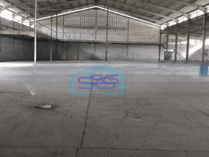 Dijual Gudang di Bantar Gebang. Akses kontener 40 , siap pakai