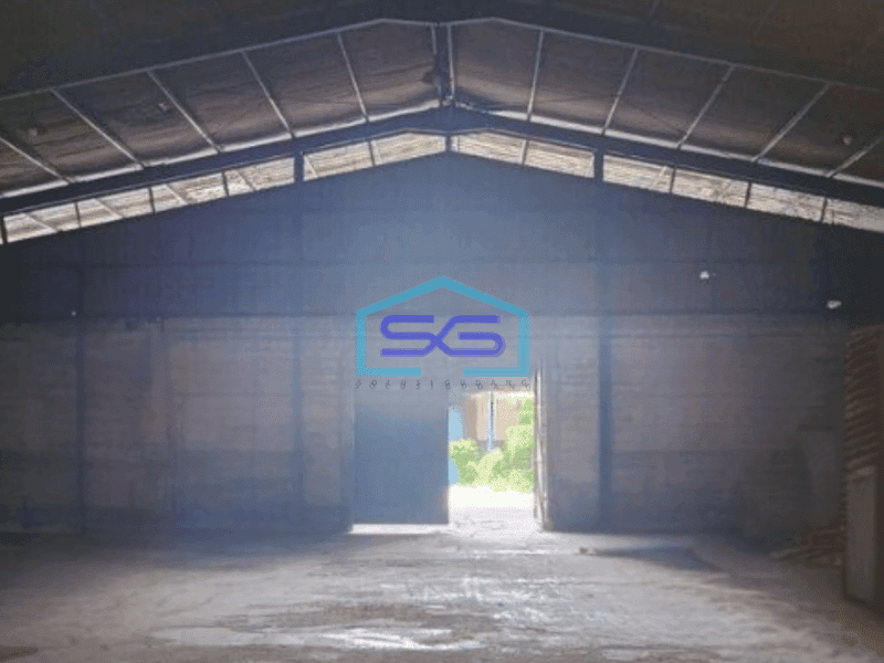 Disewakan Gudang Ex Pabrik di Karawaci Tangerang Bebas Banjir Akses Container 40 Feet