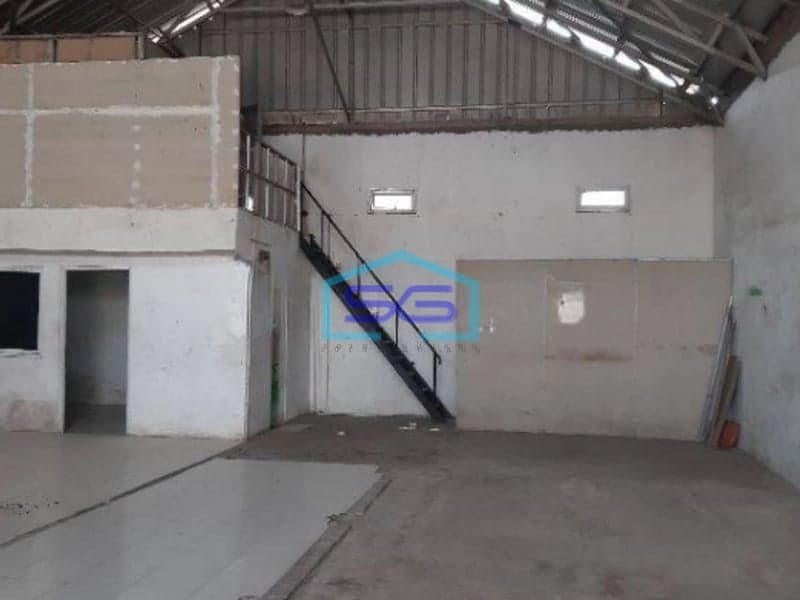 Dijual Gudang Bekas Baja Ringan Pinggir Jalan Cikarang Bekasi Sukatani Masuk Container