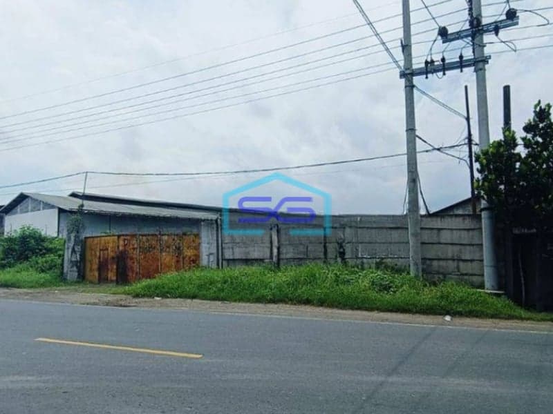 Dijual Gudang Siap Pakai Jl Raya Menganti Gresik Dkt Tol Kedamean Dan Surabaya LT 3025m2