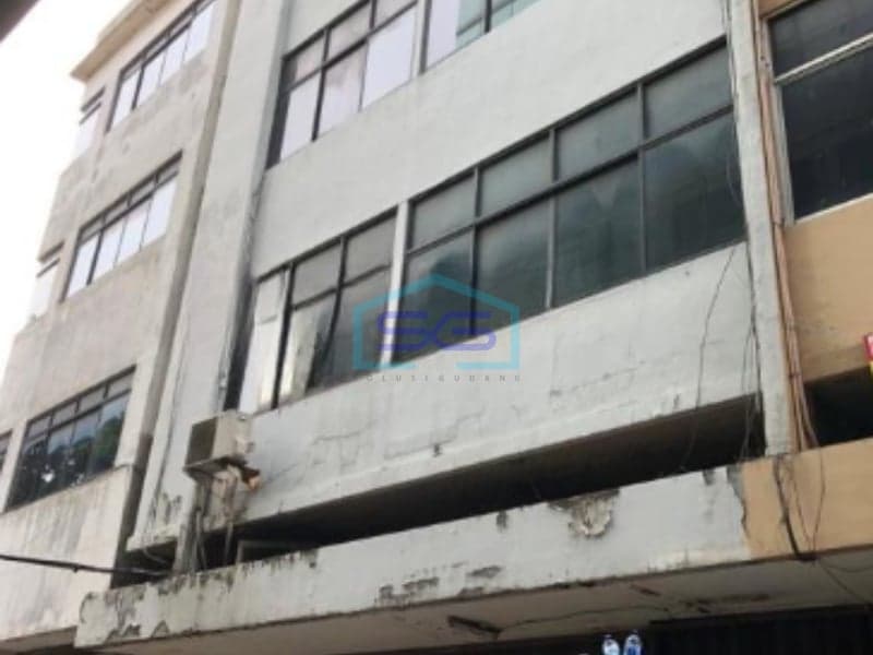 For Sale Combined Shophouse Hayam Wuruk Central Jakarta Building Area 506sqm