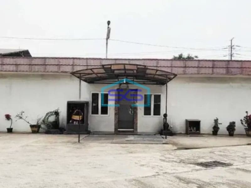 Dijual Cepat Tanah Dan Bangunan Pabrik Di Gunung Putri Bogor Luas Tanah 18605m2