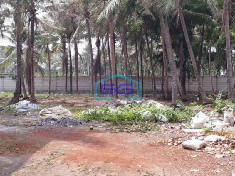 Dijual Tanah Ada Gudang di Teluk Naga Tangerang Banten LT 11000m2