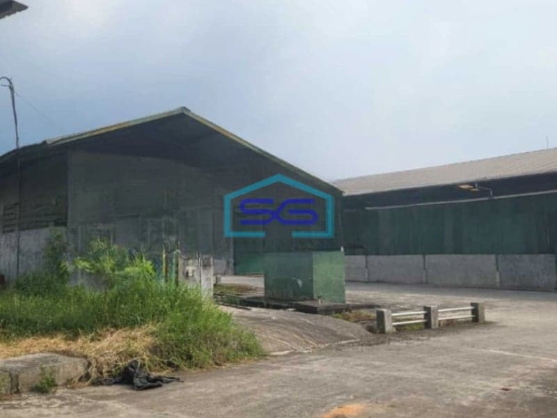 Dijual Gudang Luas Bangunan 5281 m² Lokasi Jati Uwung Tangerang