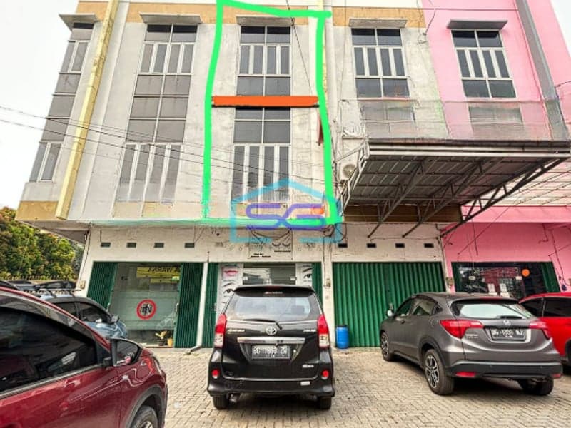 Dijual Ruko 3 Lantai dengan Fasilitas Lengkap di Jalan Mayor Salim Batubara, Kemuning Sumatera Selatan LB 140m2