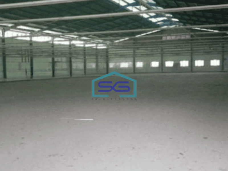 Dijual Gudang Bekas Pabrik Luas Bangunan 5000 m² di Ciampel Karawang