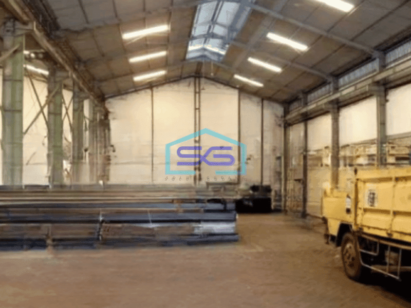 Dijual Gudang Ada Kantor Luas Tanah 1595 m² Lokasi Margomulyo Surabaya