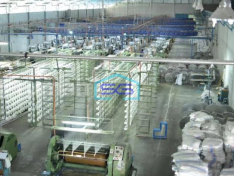 Dijual Cepat Pabrik Garmen Di Tangerang Banten Luas Tanah 10 Hektar