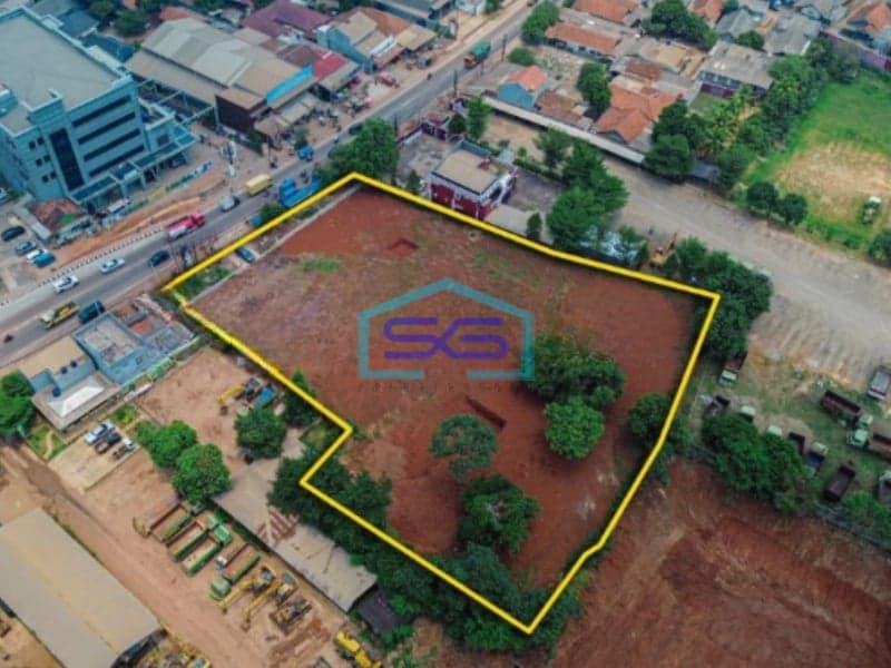 Dijual Tanah Kavling Dipinggir Jalan Raya Lokasi Bagus di Narogong Bekasi LT 5200m2