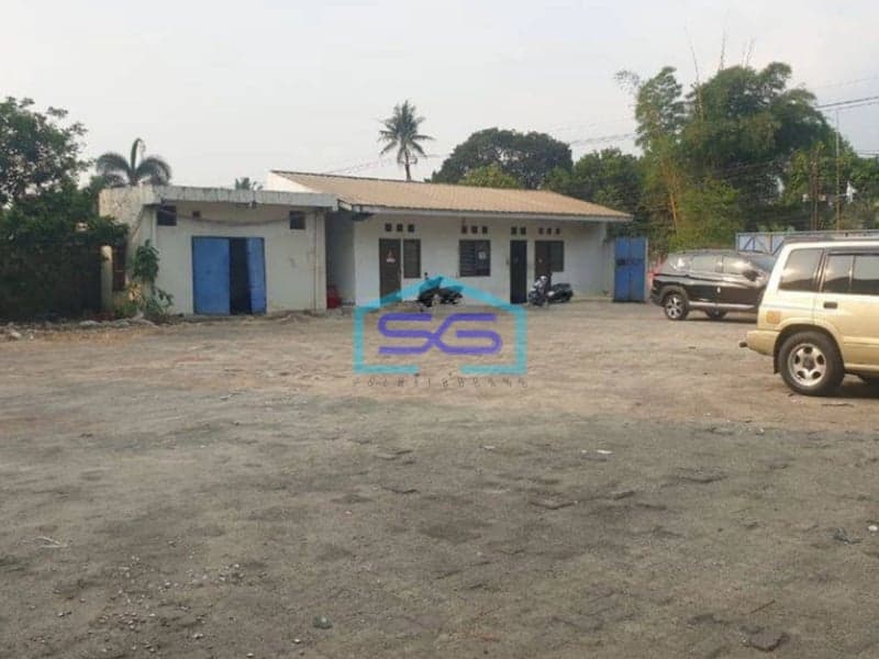 Dijual Gudang Atau Pabrik di Daerah Curug Gunung Sindur Bogor Izin Industri LT 5092m2