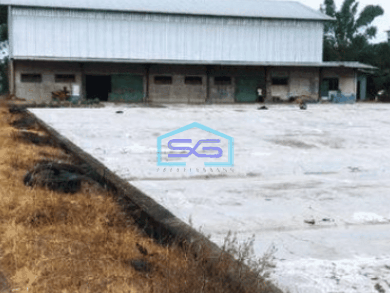 Dijual Cepat Murah Pabrik Masih Operasi Haurgeulis-Gantar Indramayu LT 7700m2