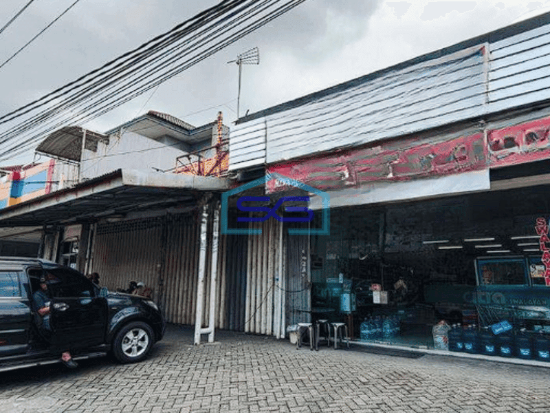 Disewakan Ruko Di Pusat Kota Sidoarjo Luas 160m2 Area Parkir Luas