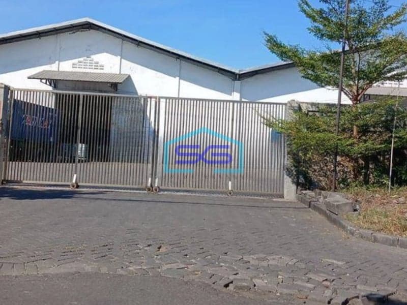 Disewakan Gudang di Raya Margomulyo Surabaya LB 2520m2 Bagus HGB