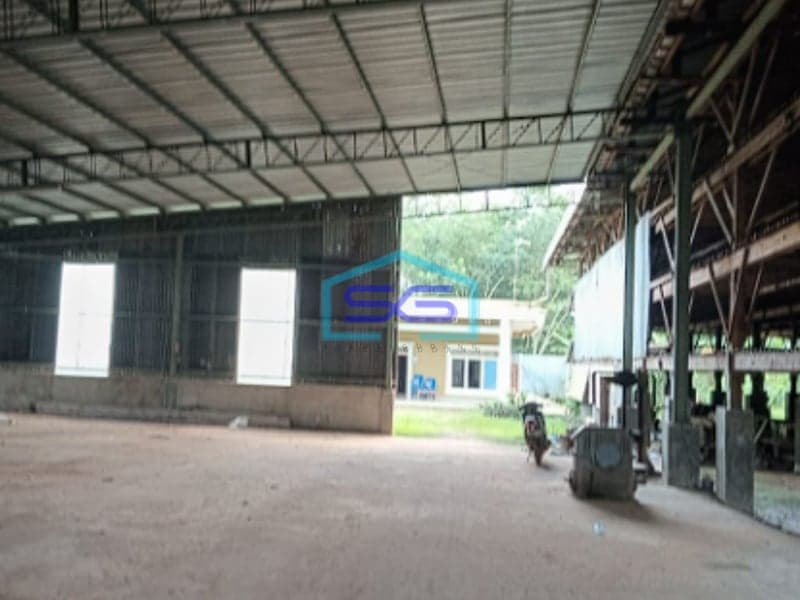 Dijual Tanah Beserta Gudang dan Rumah Siap Pakai di Air Kumbang Banyuasin Sumatera Selatan