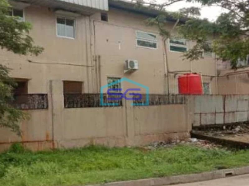 Dijual Gudang Hook Kawasan Industri Delta Silicon Cikarang Bekasi Luas Tanah 1433m2