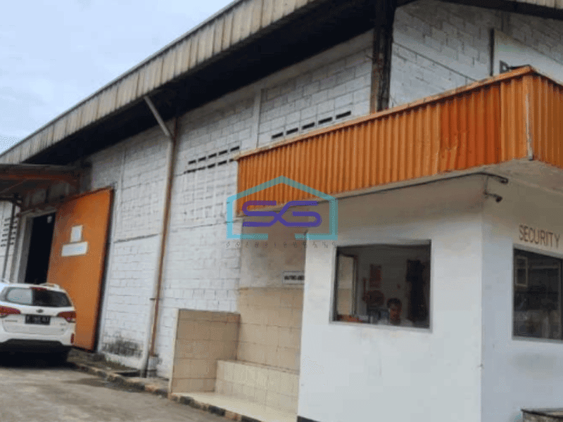 Dijual Gudang Akses Container 40 Feet Luas Bangunan  2484 m² di Cikupa Tangerang