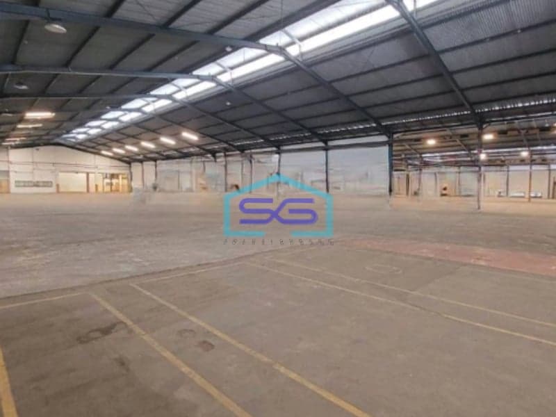 Disewakan Gudang Akses Container Luas Bangunan 4896 m² di Gedangan Sidoarjo