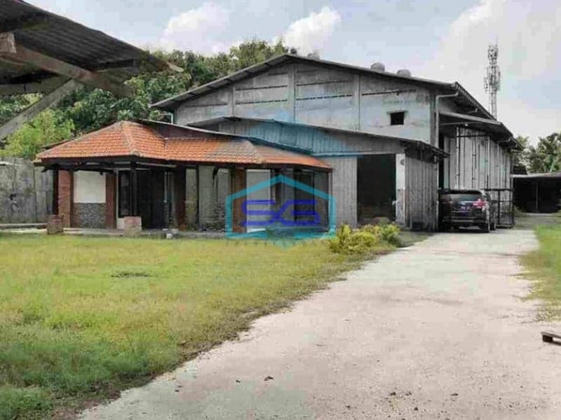 Disewakan Gudang Nol Jalan Raya Mojokerto Kota Dekat Bypass Mojokerto LT 2300m2