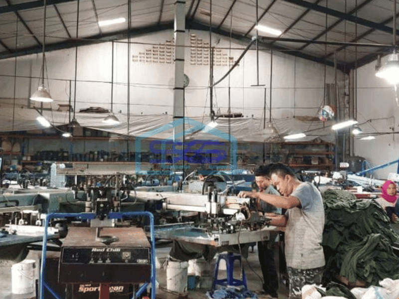 Dijual gudang siap pakai daerah industri komplek