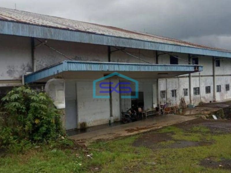 Dijual Gudang Akses Kontainer, Ada Izin Industri Garment di Sukabumi LT 10119m2