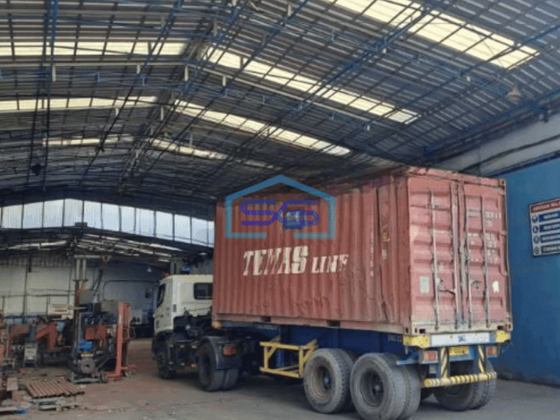 Dijual Gudang Luas Bangunan 3500 m² di Kapuk Kamal Jakarta Barat