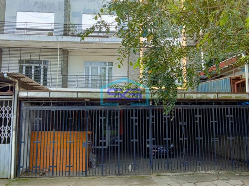 Dijual Ruko 2 Unit Gandeng dengan Potensi Keuntungan Besar di Jl. Poros OPI Palembang LT 300m2