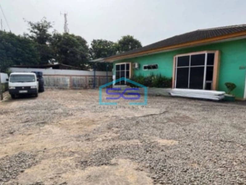 Dijual Gudang Masih Aktif Produksi Lokasi di Tapos Bogor LT 4000m2