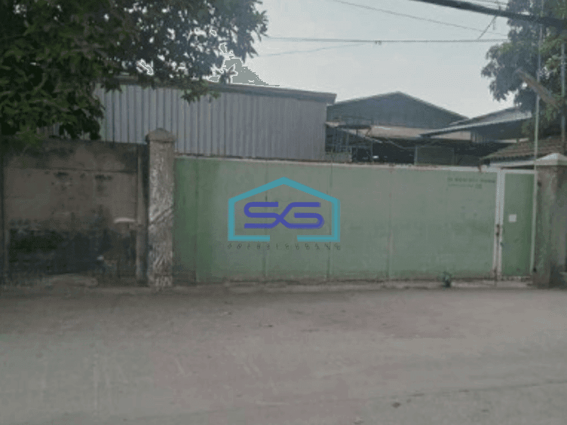 Dijual Pabrik di Sepatan Tangerang Luas Tanah 4640 m² Lokasi Bebas Banjir