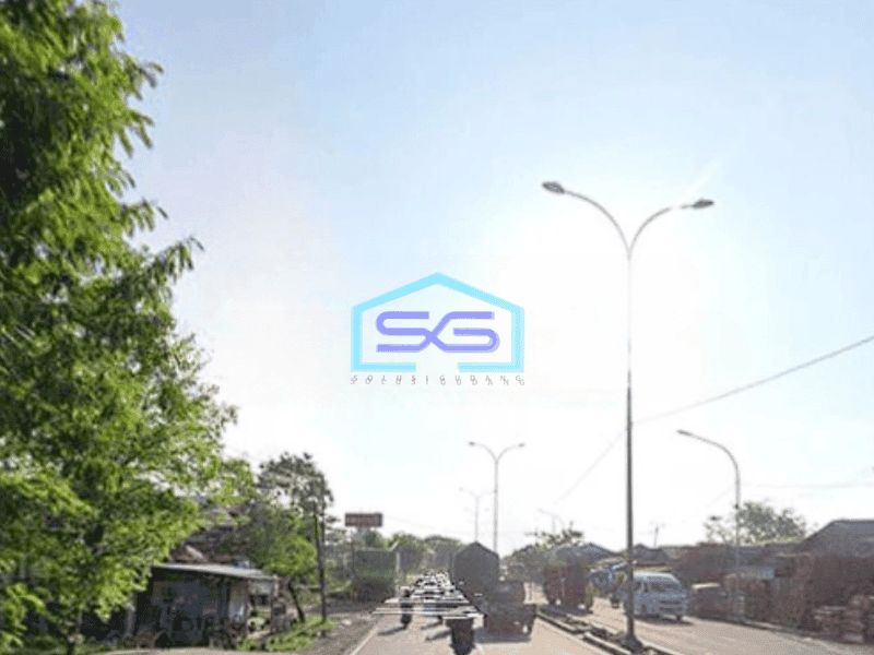 Dijual Kavling Tanah Luas 2609m2 di Jalan Raya Pisangan Bekasi Untuk Trailer