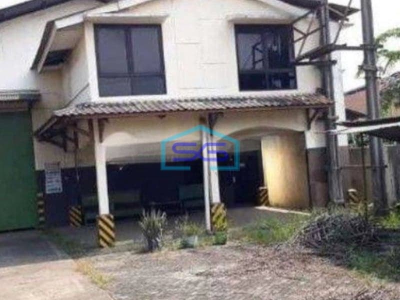 Dijual Gudang Pinggir Jalan di Cibarusah Cikarang Selatan LT 1200m2